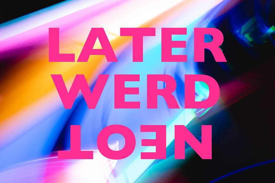 Later werd toen